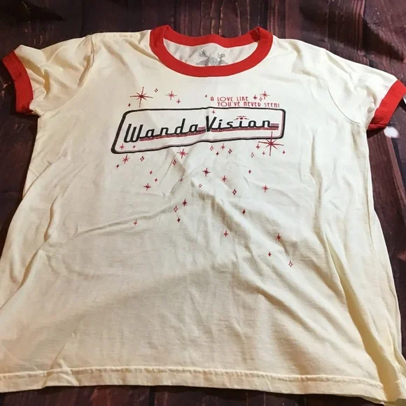 Disney parks marvel Wanda vision t-shirt retro adult size large - Picture 1 of 5